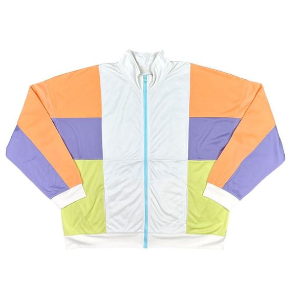 Spirit Jersey Sporty Full-Zip Track Jacket - Size XXL - Picture 2 of 5